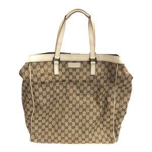 Gucci Tan Monogram Tote